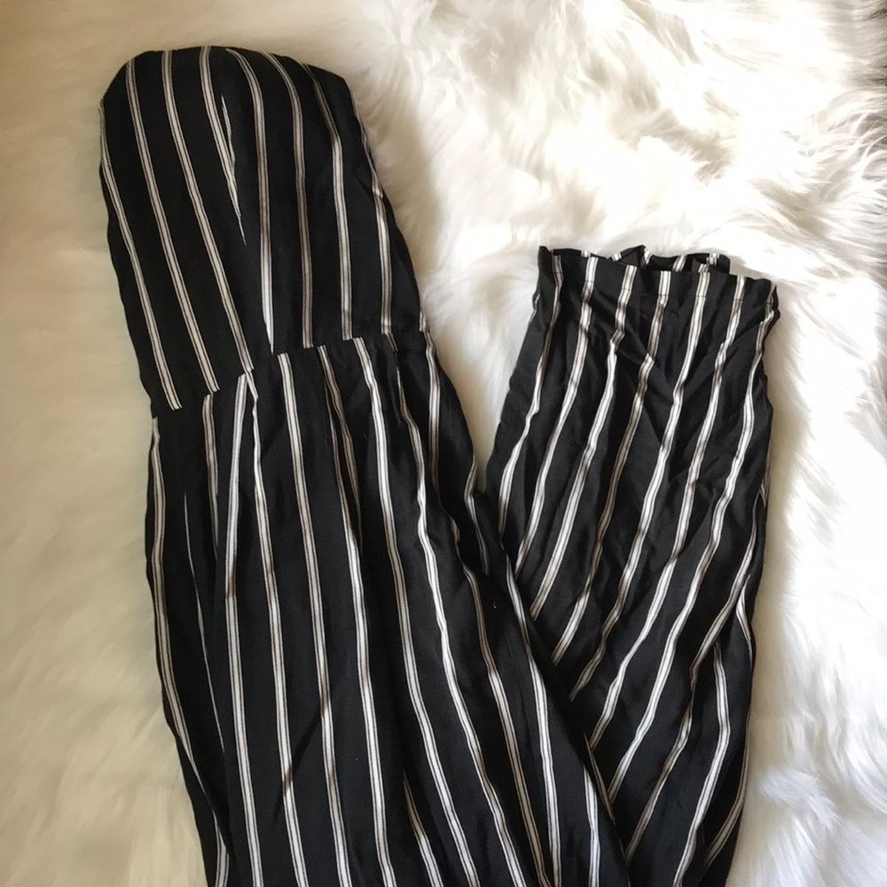 Striped Jumpsuit